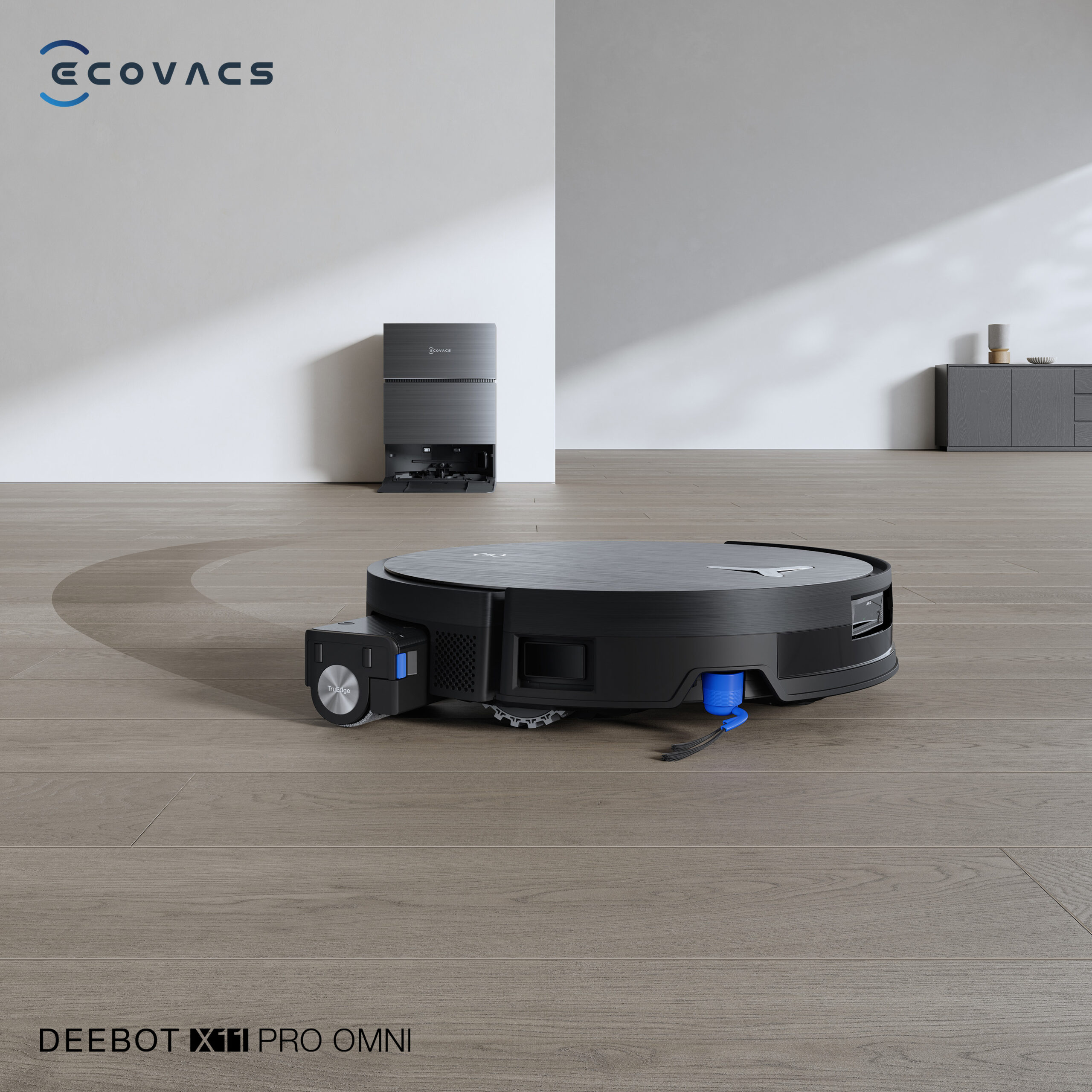 Robot hút bụi lau nhà Ecovacs DEEBOT X11 Pro Omni - Ảnh 10