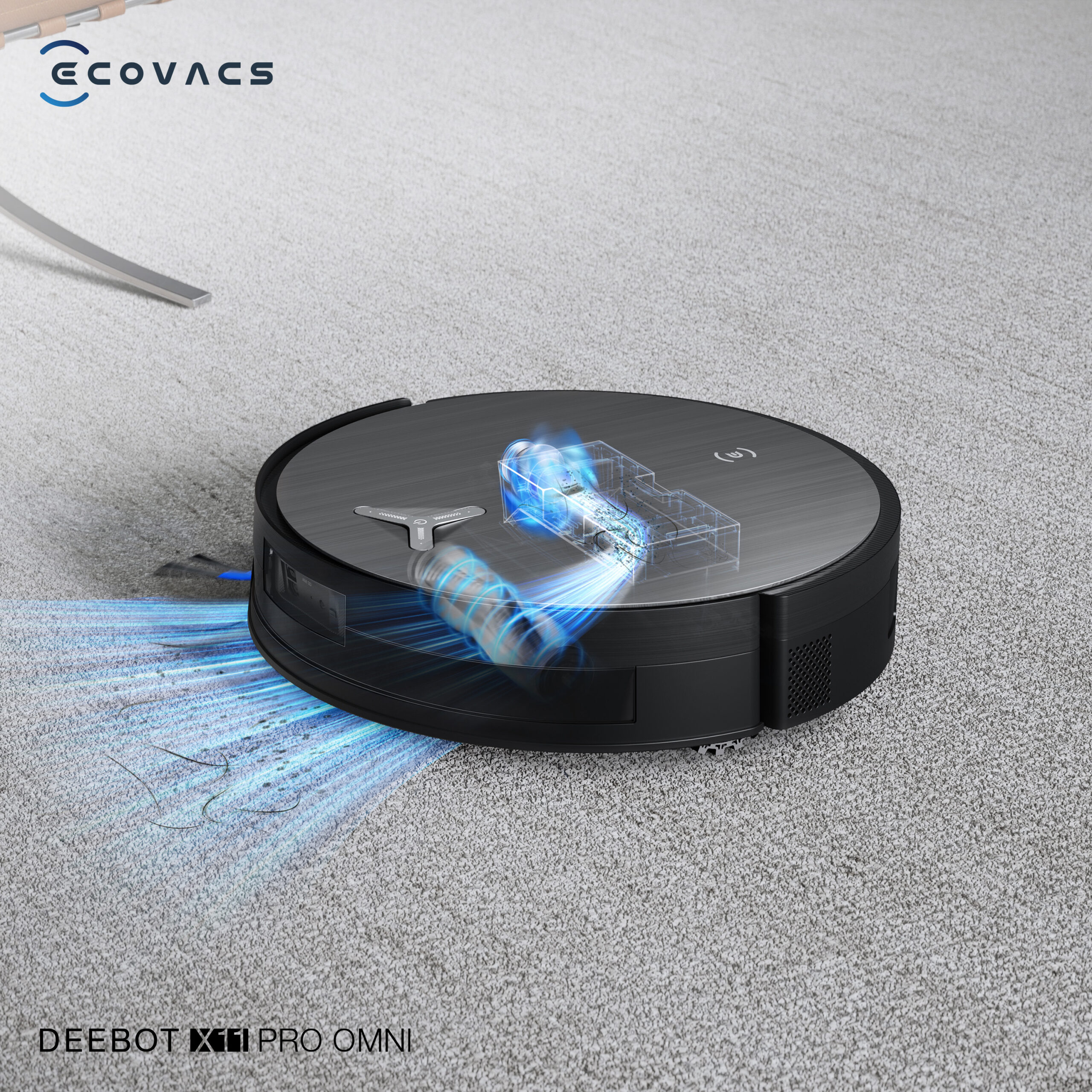 Robot hút bụi lau nhà Ecovacs DEEBOT X11 Pro Omni - Ảnh 8