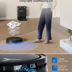 Robot hút bụi Ecovacs T50 PRO OMNI Gen 2 lập bản đồ TrueMapping 2.0