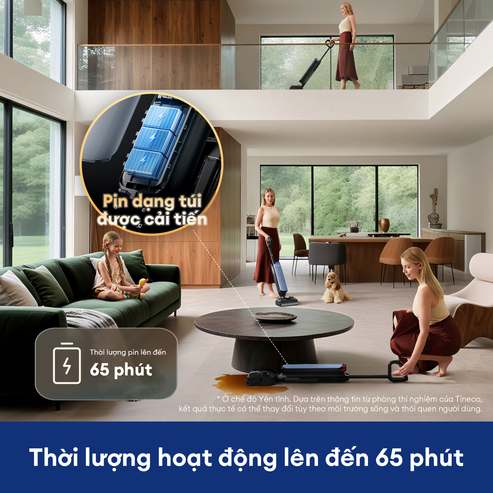 Máy lau sàn hút bụi Tineco Floor One S9 Artist Prime - Ảnh 5