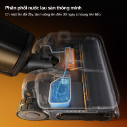 Roborock F25 Ultra tự phân phối nước lau sàn thông minh