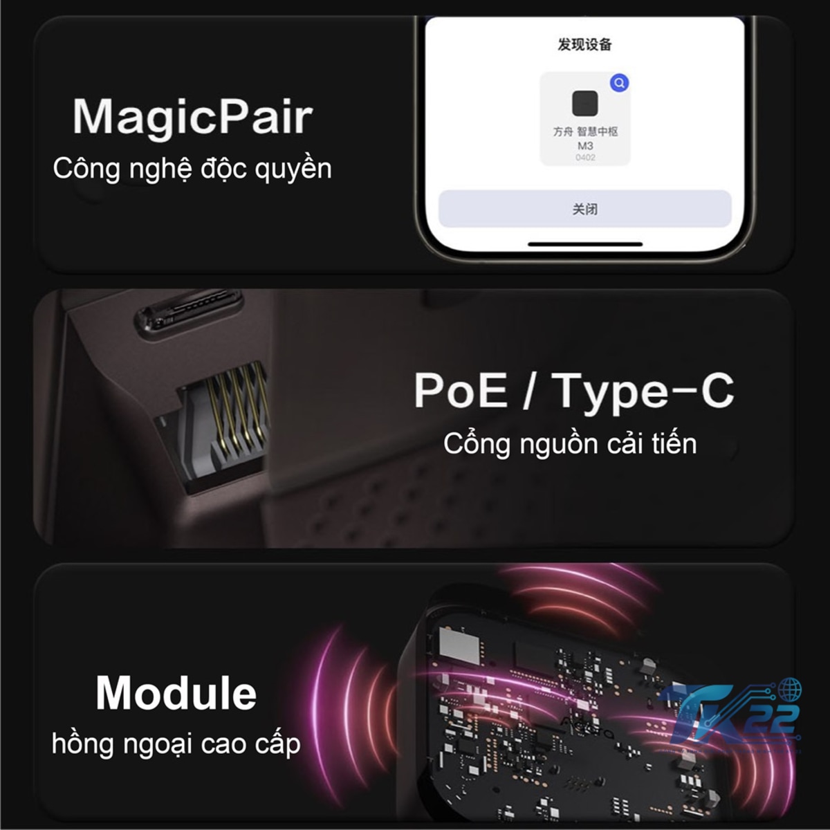 Bộ điều khiển trung tâm Aqara Hub M3 4