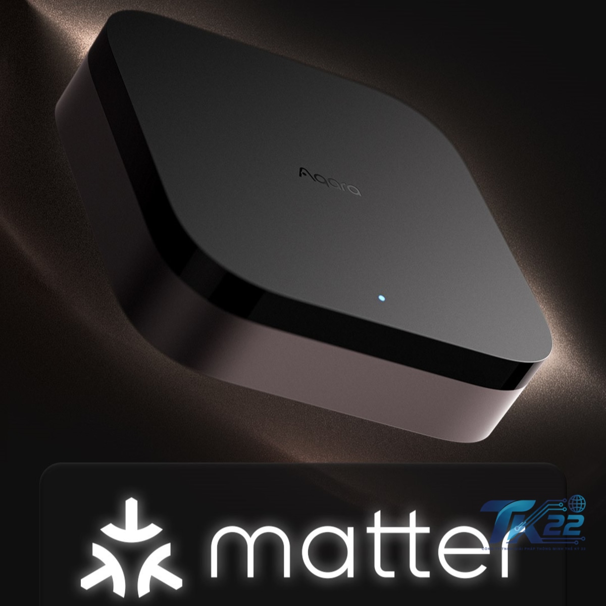 Bộ điều khiển trung tâm Aqara Hub M3 Zigbee 3.0, hỗ trợ Matter