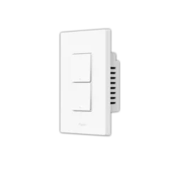 Công tắc chữ nhật H2 (US) - 2 nút 2 kênh