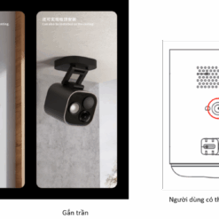 Ba phương pháp lắp đặt camera Aqara G5 Pro – tường, trần và đặt phẳng