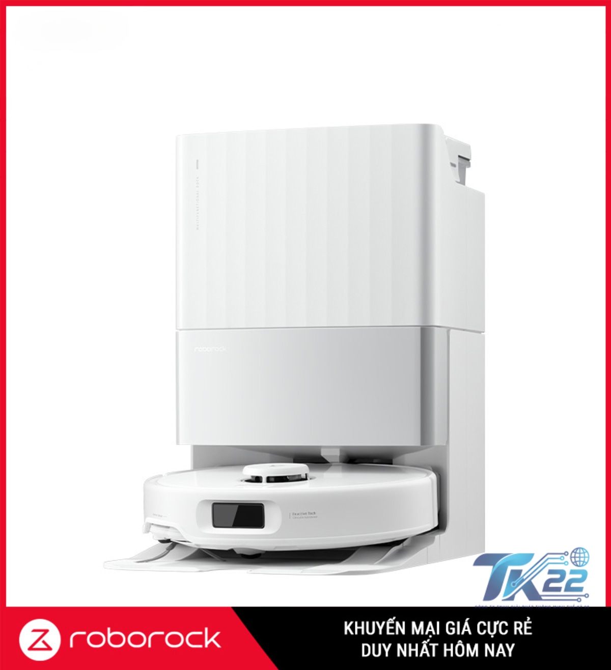 Robot Hút Bụi Lau Nhà Roborock Q Revo Edge 5V1